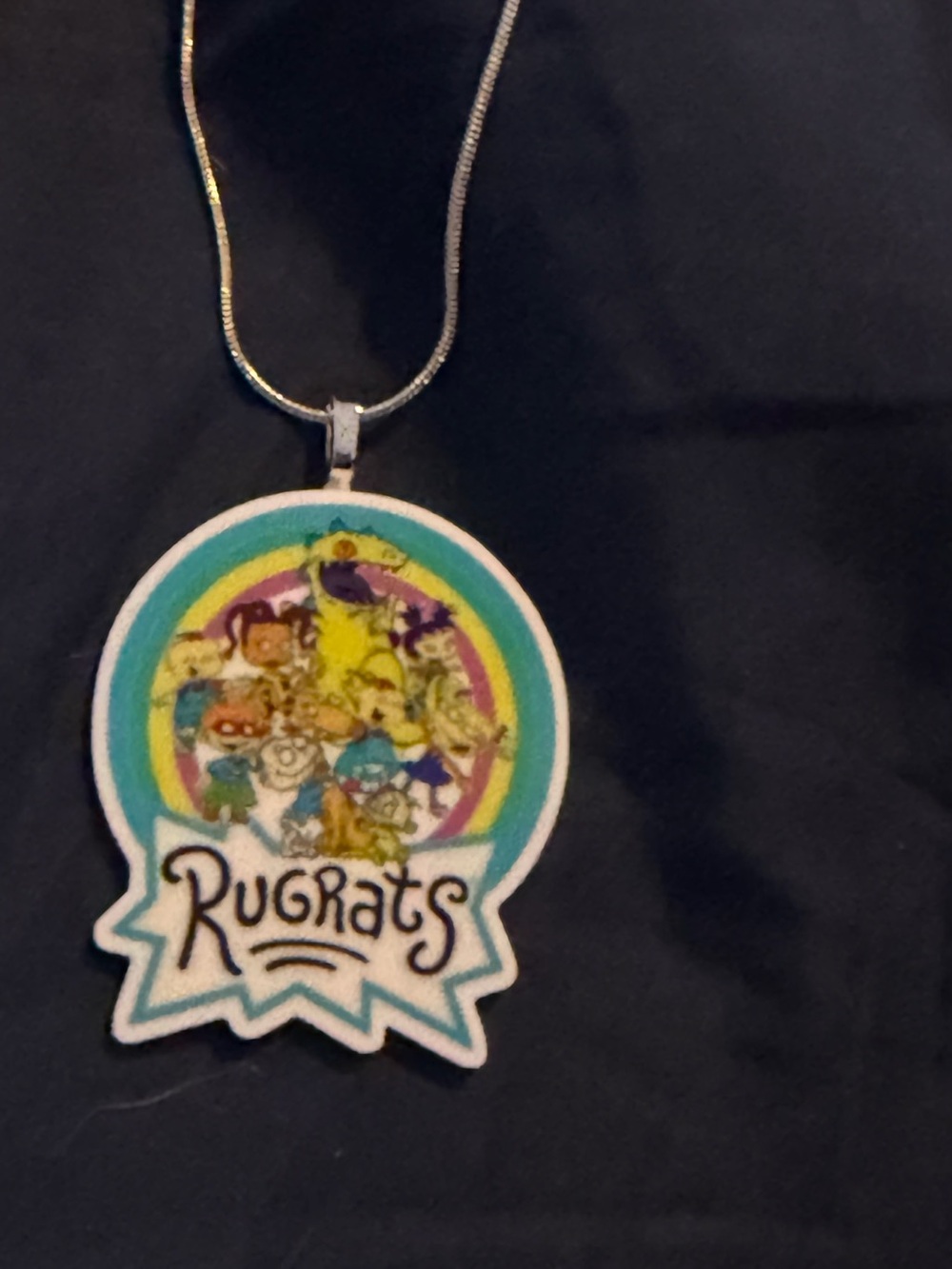 Multicolor Pendant Necklace - Classic Cartoon